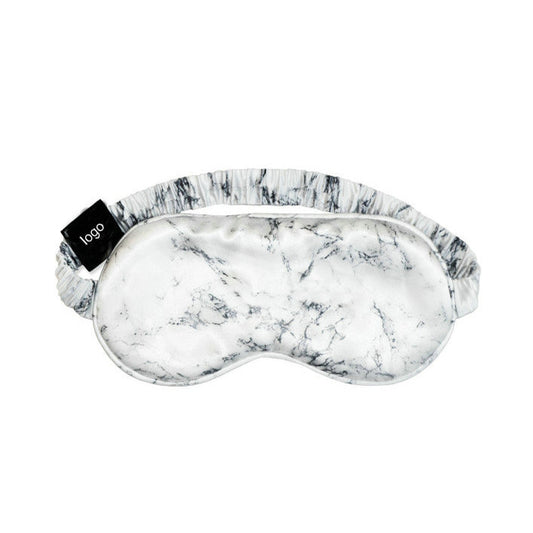 Luxury Marble Silk Eye Sleep Mask Blindfold Sleep Mask