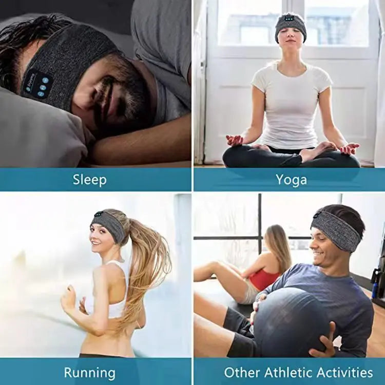 Sleeping Headband Sport Headphones Eye Mask